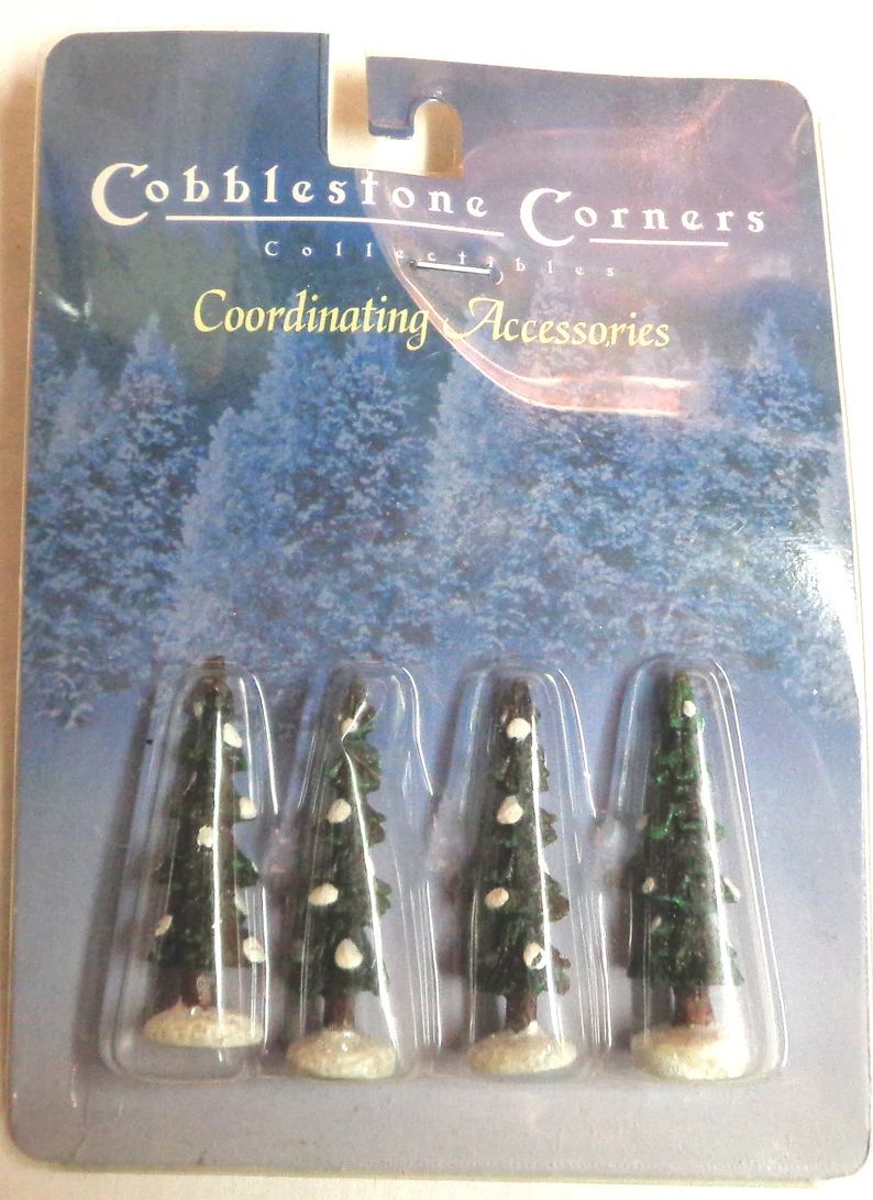 miniature-tree-figureslot-of-4-for-your