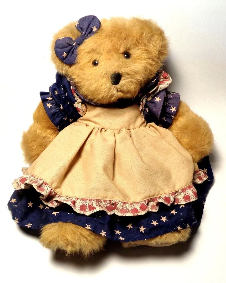 russ-bernie-bear-amelia-patriotic-bear