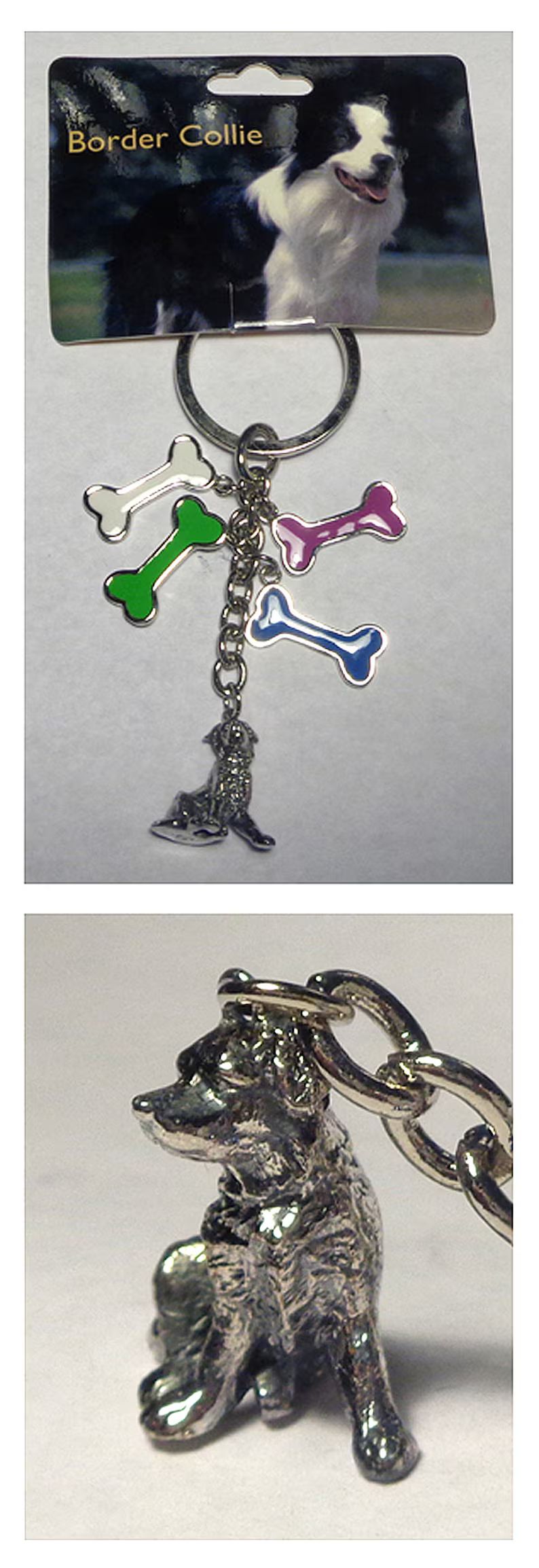 miniature-border-collie-dog-keychain