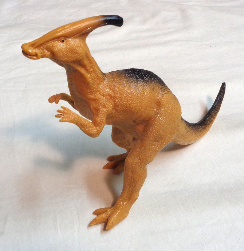 plastic-dinosaur-model-orange
