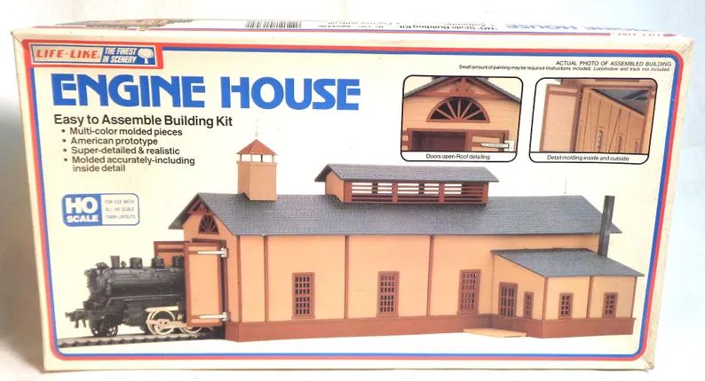 ho-scale-new-train-model-kit-lifelike