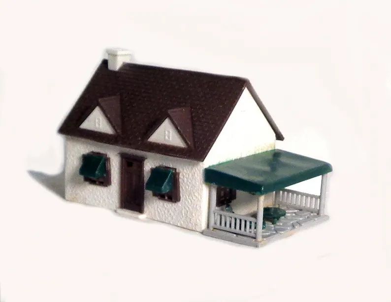 ho-scale-train-built-up-cape-cod-house
