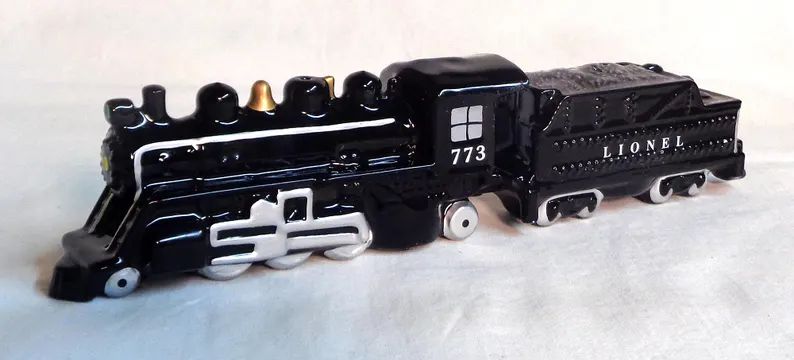 enesco-porcelain-lionel-train-engine-and
