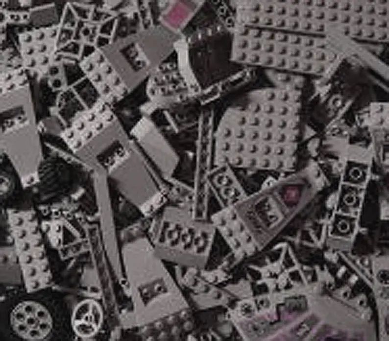1lb-dark-gray-lego-blocks-parts-pieces
