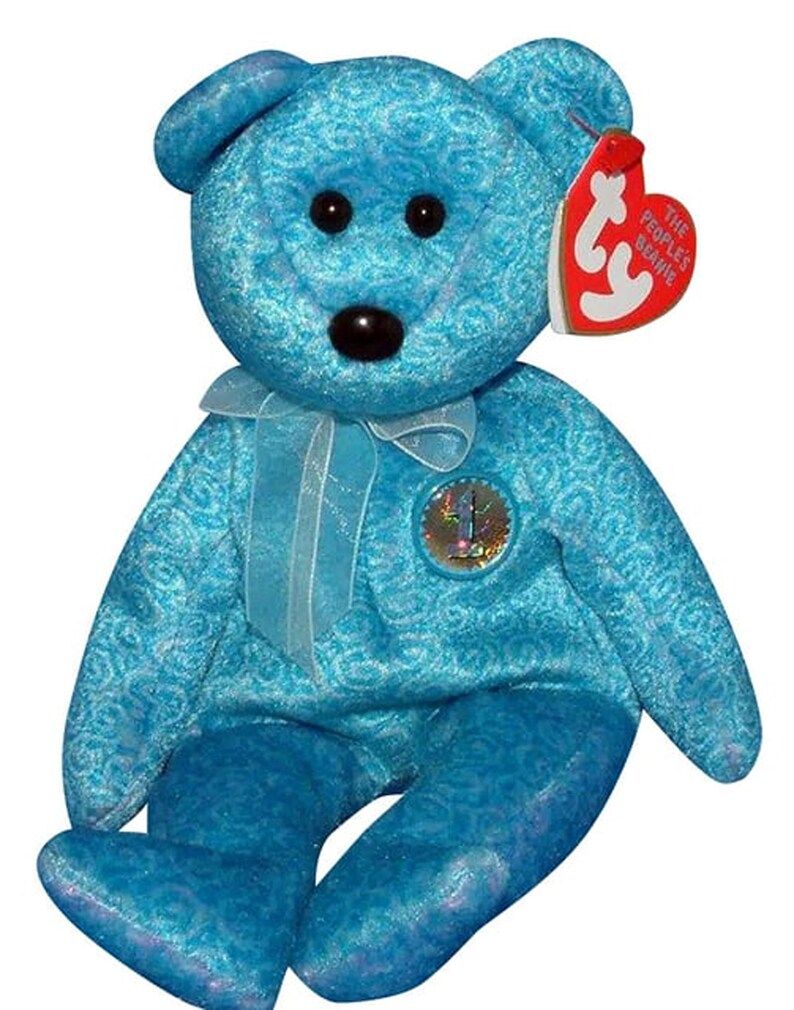 ty-beanie-babies-classy-bear-excellent
