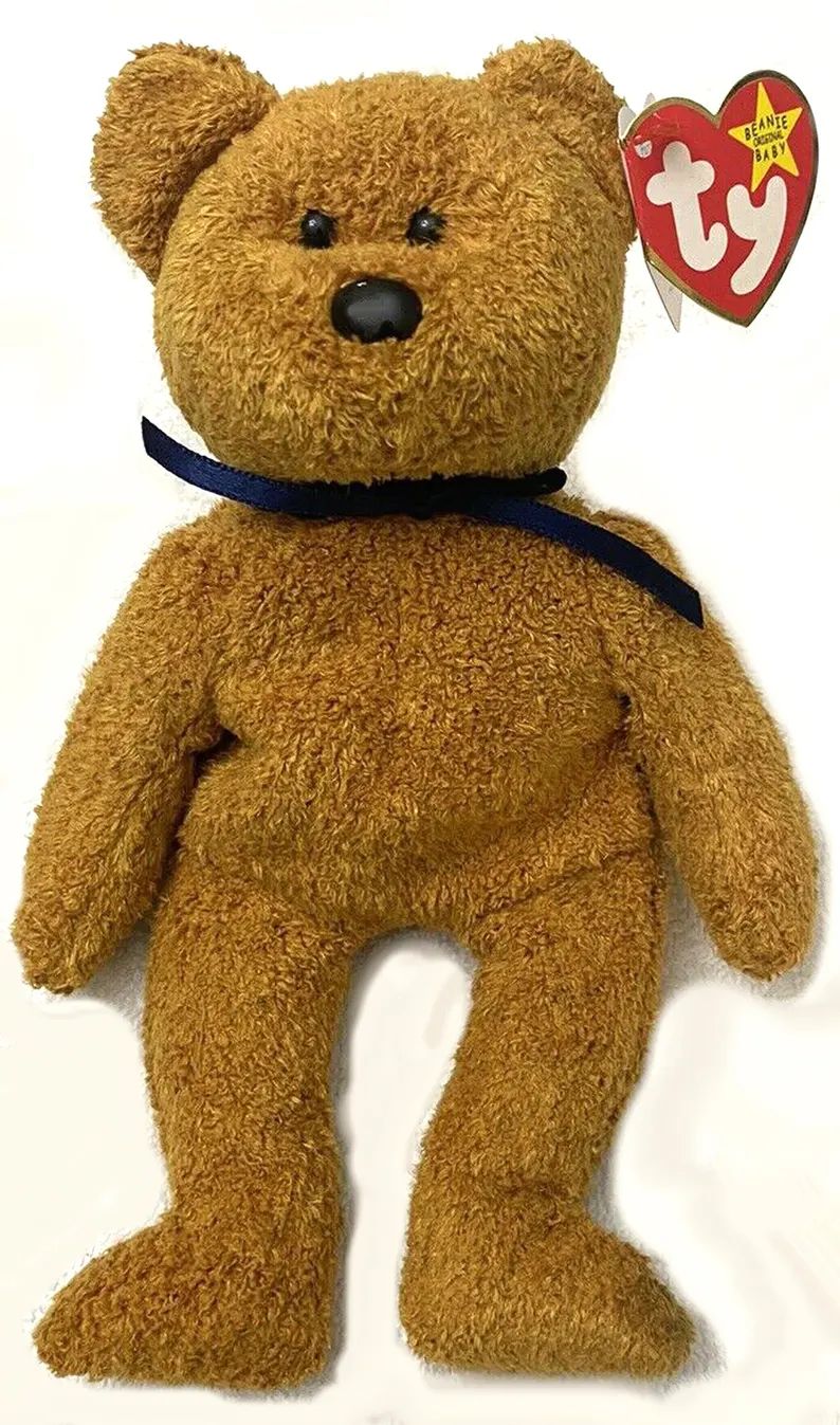 ty-beanie-babies-fuzz-teddy-bear