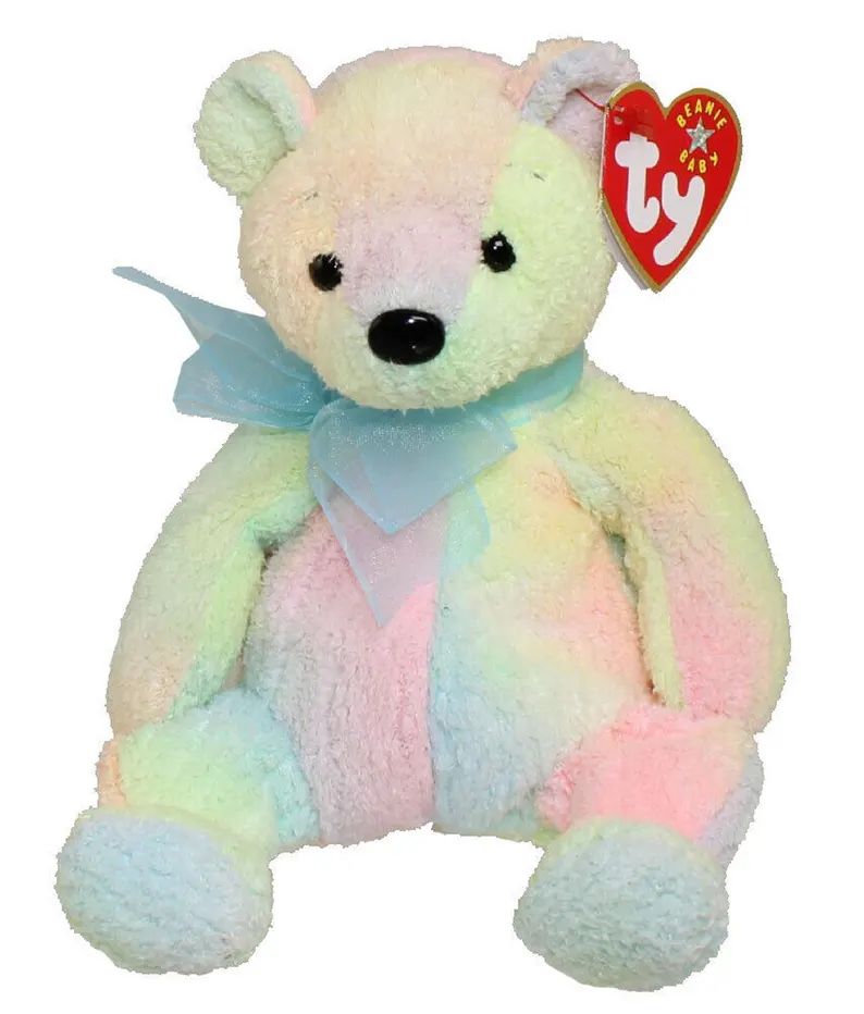 ty-beanie-babies-mellow-teddy-bear