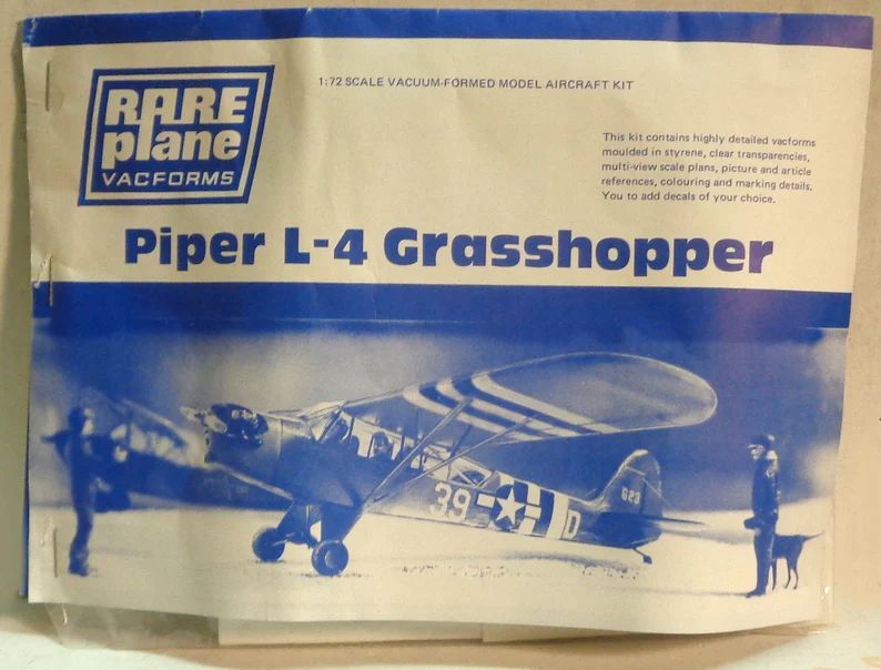 172-model-aircraft-vacuform-complete-kit-grass