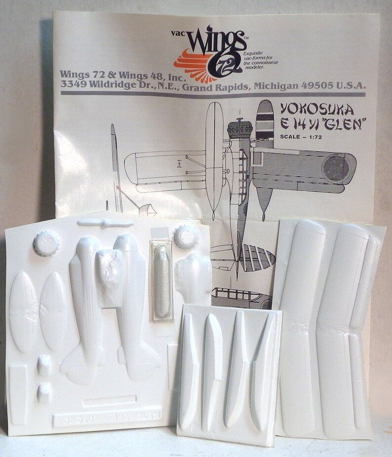172-model-aircraft-vacuform-complete-kit-wings