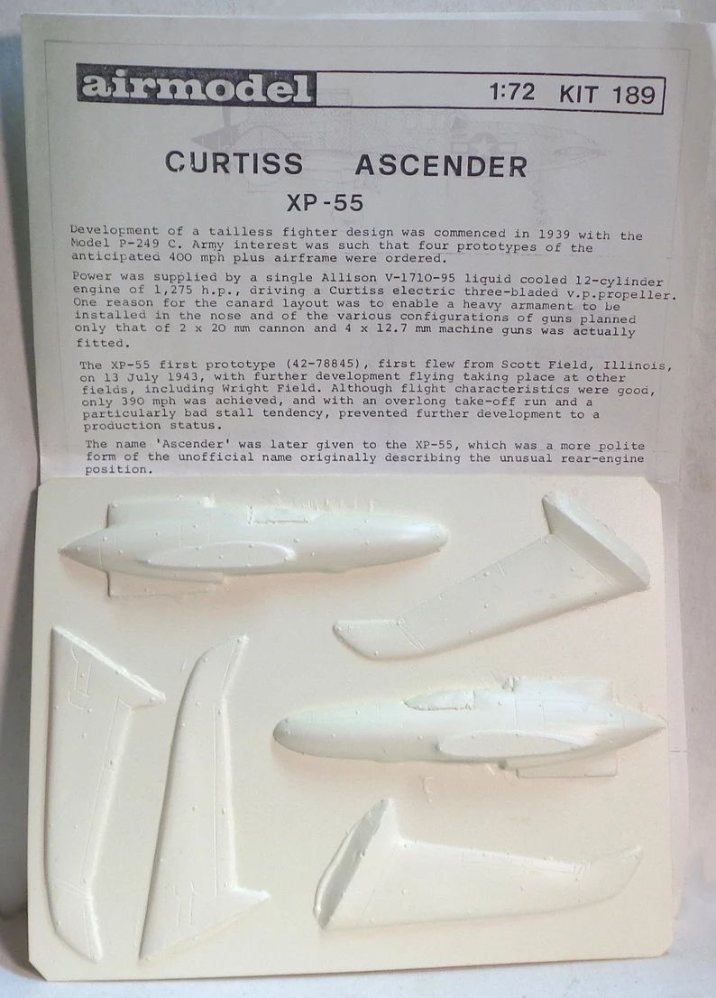 172-model-aircraft-vacuform-incomplete