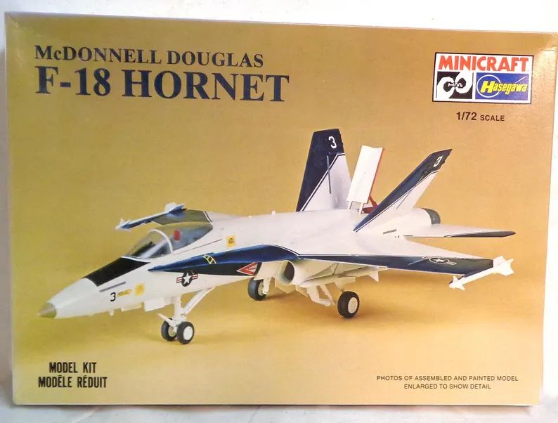 172-scale-vintage-minicraft-hasegawa-hornet