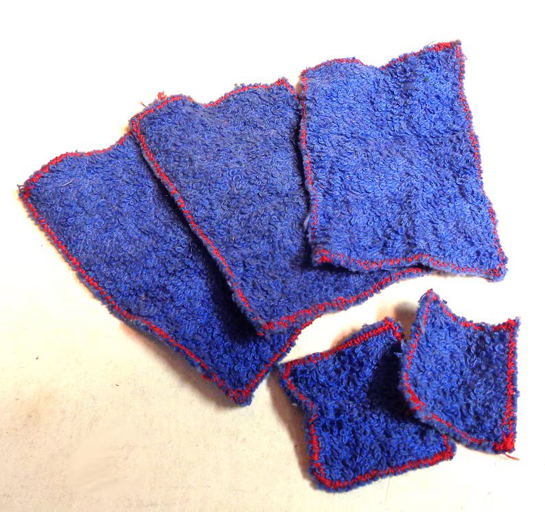 lot-of-5-miniature-blue-towels-and-face