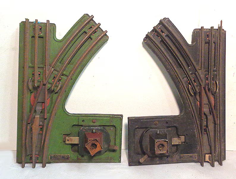 lionel-021-switch-tracks-pair-lot-4-as