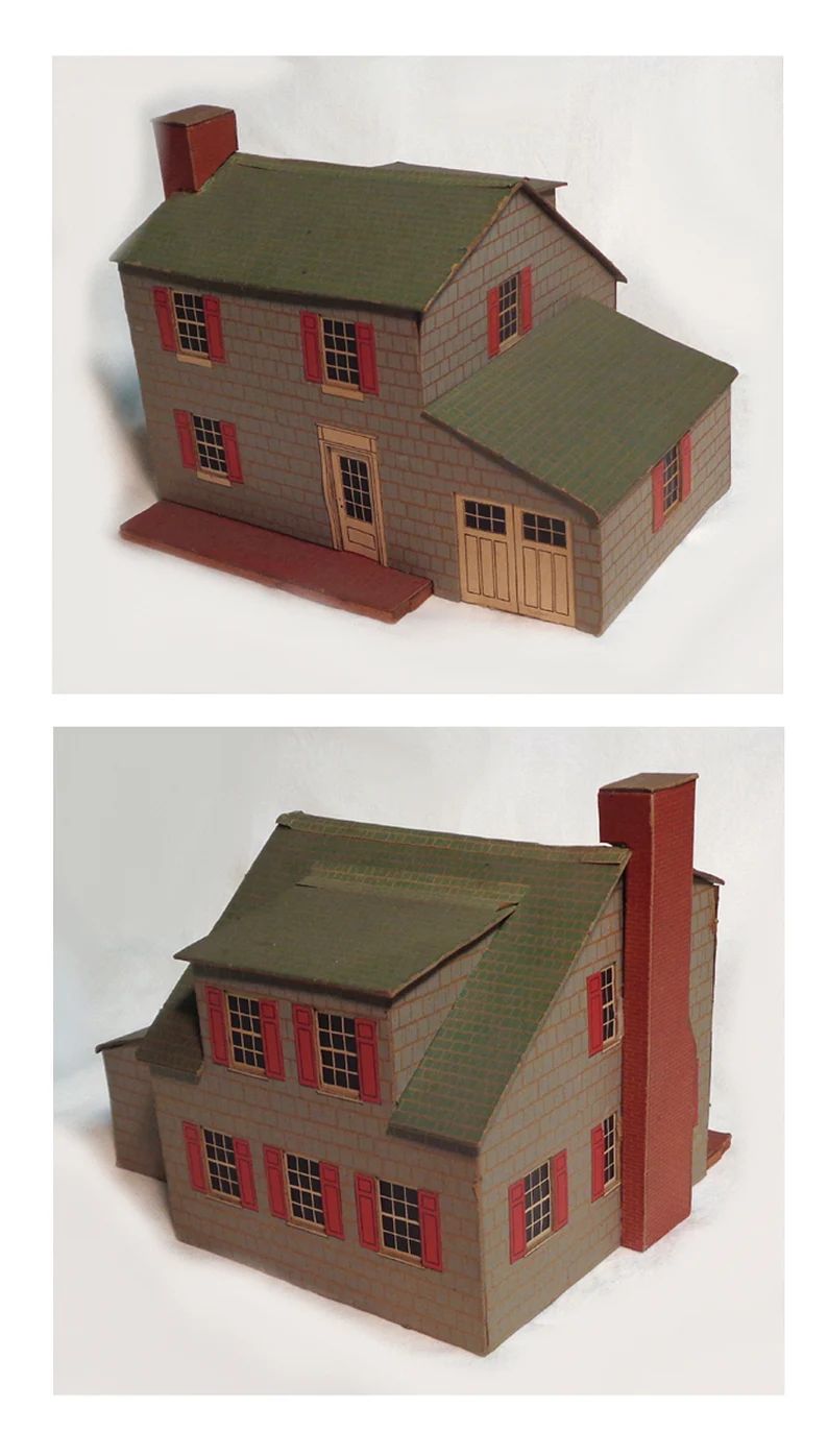 o-scale-urban-house-3-very-old1940s-50s