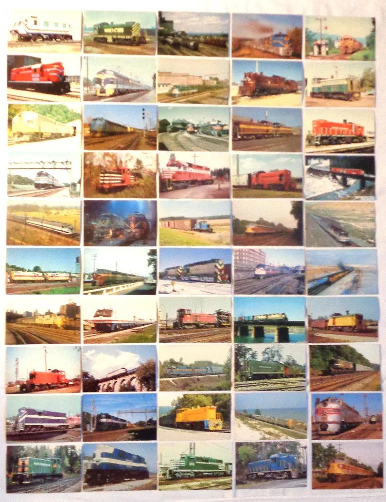set9-lot-of-50fifty-all-different-trains-post