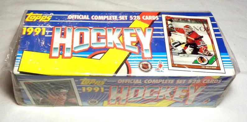 1991-topps-hockey-complete-set-of-528