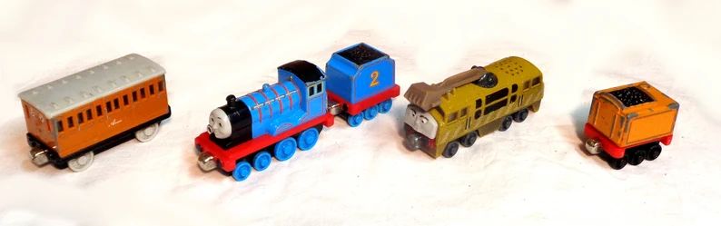 thomas-the-tank-mattel-diecast-group-lot